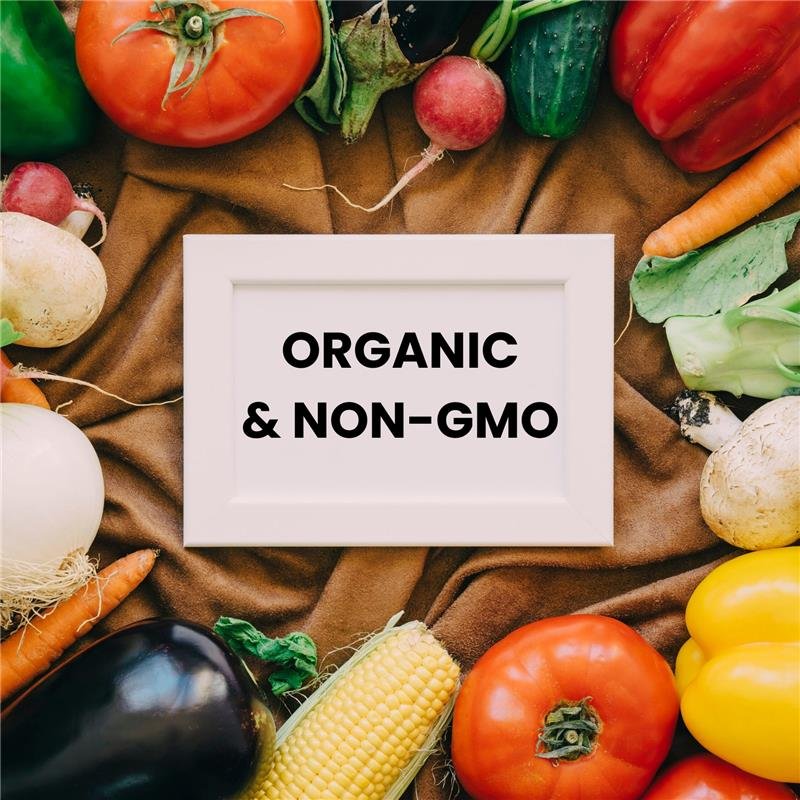organic & Non-GMO organic & Non-GMO